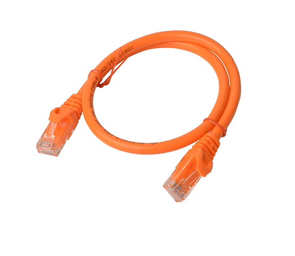8WARE 0.25M ORANGE CAT6 UTP PATCH LEAD - FAST NETWORK CONNECTION