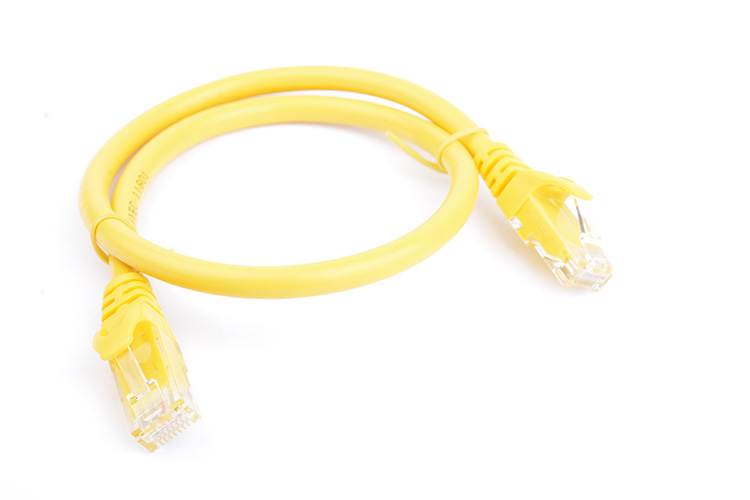8WARE 0.25M YELLOW CAT6 UTP PATCH LEAD - FAST GERALDTON DELIVERY