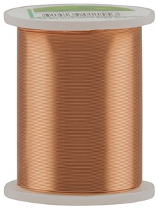 UNSPECIFIED MANUFACTURER 0.25MM ENAMEL COPPER WIRE SPOOL - 58M ROLL