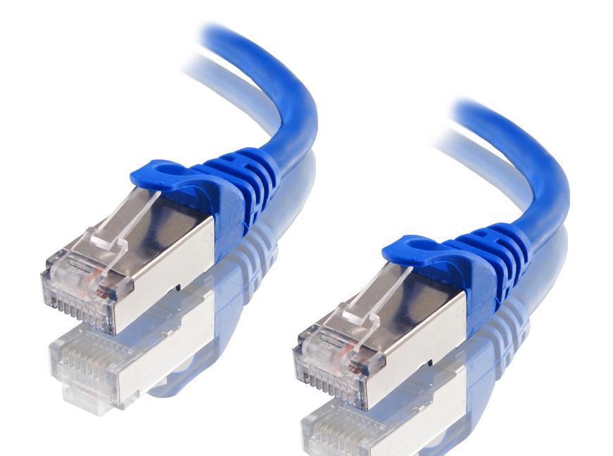 ASTROTEK 0.5M BLUE CAT6A UTP PATCH LEAD FOR FAST NETWORKING