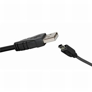 GENERIC/OEM 0.5M USB 2.0 A MALE TO 5-PIN MINI-B CABLE FOR CAMERAS