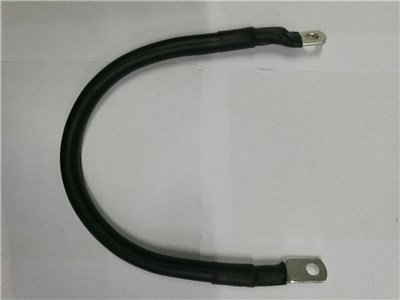 UNSPECIFIED MANUFACTURER 0 GAUGE TINNED BATTERY CABLE LEAD - 450MM BLACK