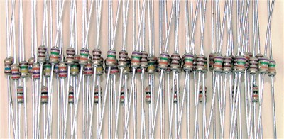 UNSPECIFIED MANUFACTURER 1,700 PIECE RESISTOR PACK - MINIATURE CARBON FILM KIT