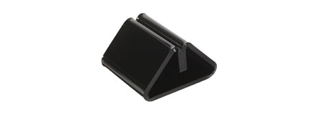 BLACK ACRYLIC SIGN HOLDERS BASE PACK OF 10 FOR MENUS