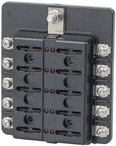 GENERIC/UNSPECIFIED MANUFACTURER 10-WAY FUSED POWER DISTRIBUTION BLOCK FOR RELIABLE CIRCUITS