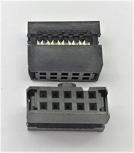 GENERIC/COMPONENT MANUFACTURER (FCF) 10-WAY IDC CONNECTOR SOCKET WITH STRAIN RELIEF FOR ELECTRONICS