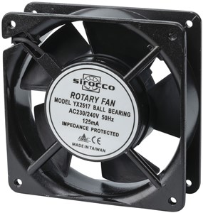 UNKNOWN MANUFACTURER RELIABLE 240VAC COOLING FAN - 100,000 HOUR LIFE