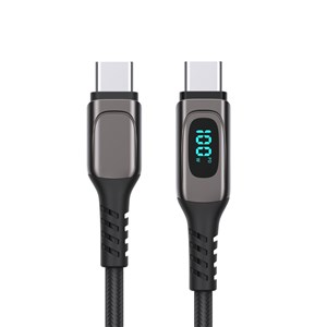 UNKNOWN MANUFACTURER 100W USB-C POWER MONITOR CHARGING CABLE WITH LED DISPLAY