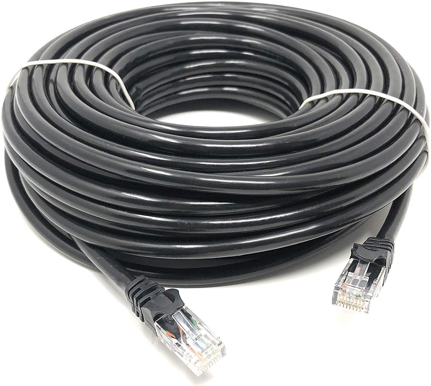 8WARE 10M BLACK ETHERNET CABLE - RELIABLE NETWORK CONNECTION