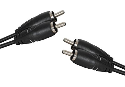 GENERIC 10M RCA AUDIO CABLE (2 PLUGS TO 2 PLUGS) - RED/WHITE