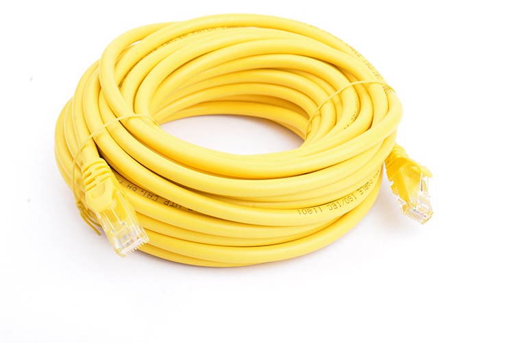 8WARE 10M YELLOW CAT6 UTP NETWORK CABLE FOR FAST INTERNET