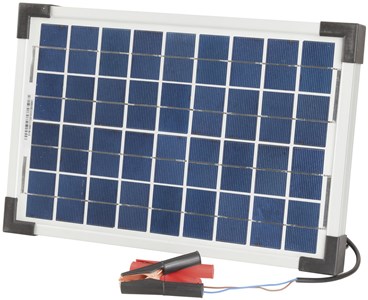 GENERIC SOLAR 10W SOLAR PANEL FOR TRICKLE CHARGING BOATS & EQUIPMENT