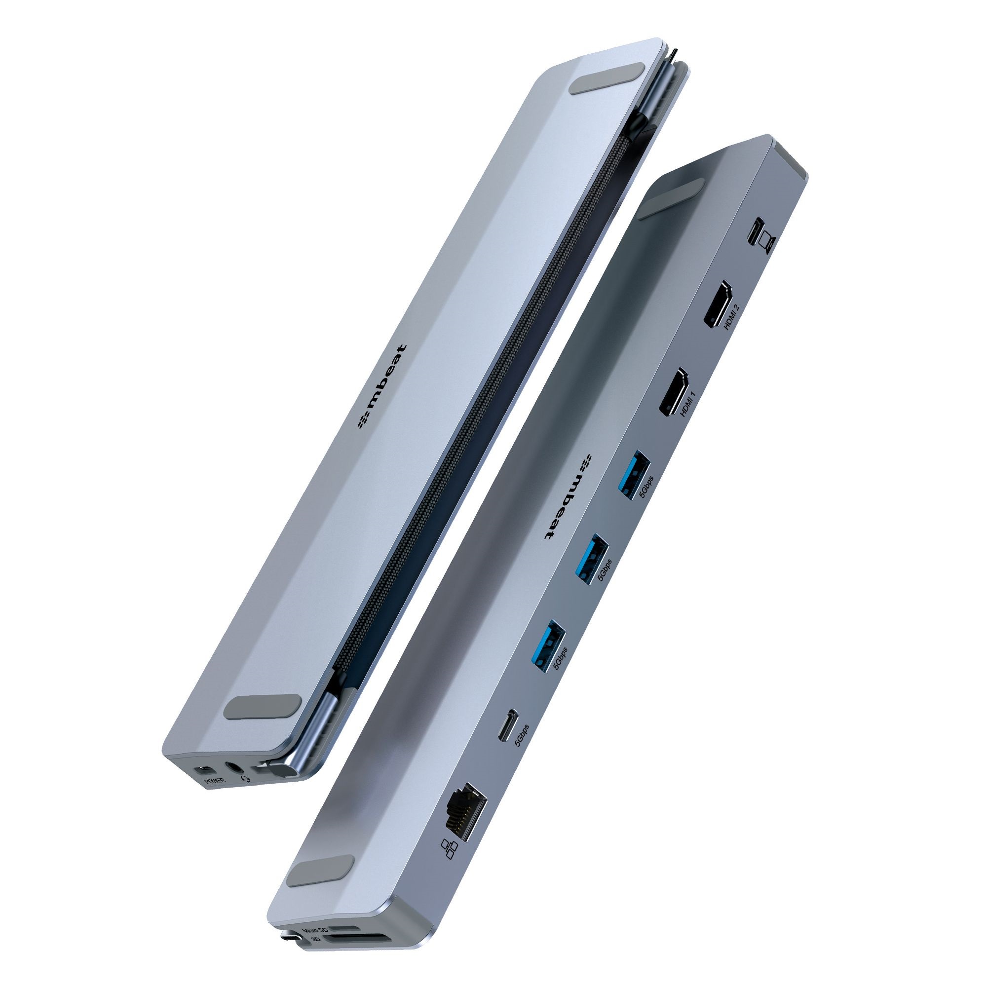 MBEAT UNIVERSAL 12-PORT USB CHARGING DOCK STATION