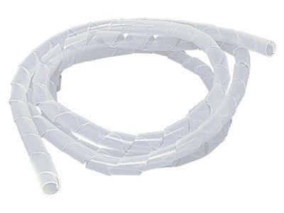 UNSPECIFIED MANUFACTURER 12MM CLEAR SPIRAL BINDING COILS - 1.5M LENGTH