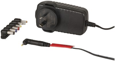 GENERIC/OEM 15V DC 2A POWER SUPPLY WITH 7 INTERCHANGEABLE PLUGS