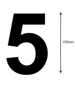 UNSPECIFIED MANUFACTURER DURABLE 163MM REGISTRATION STICKER FOR VEHICLE COMPLIANCE