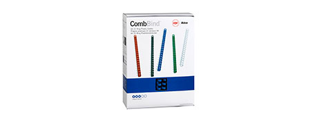GBC DURABLE 16MM PLASTIC BINDING COMBS FOR PROFESSIONAL DOCS