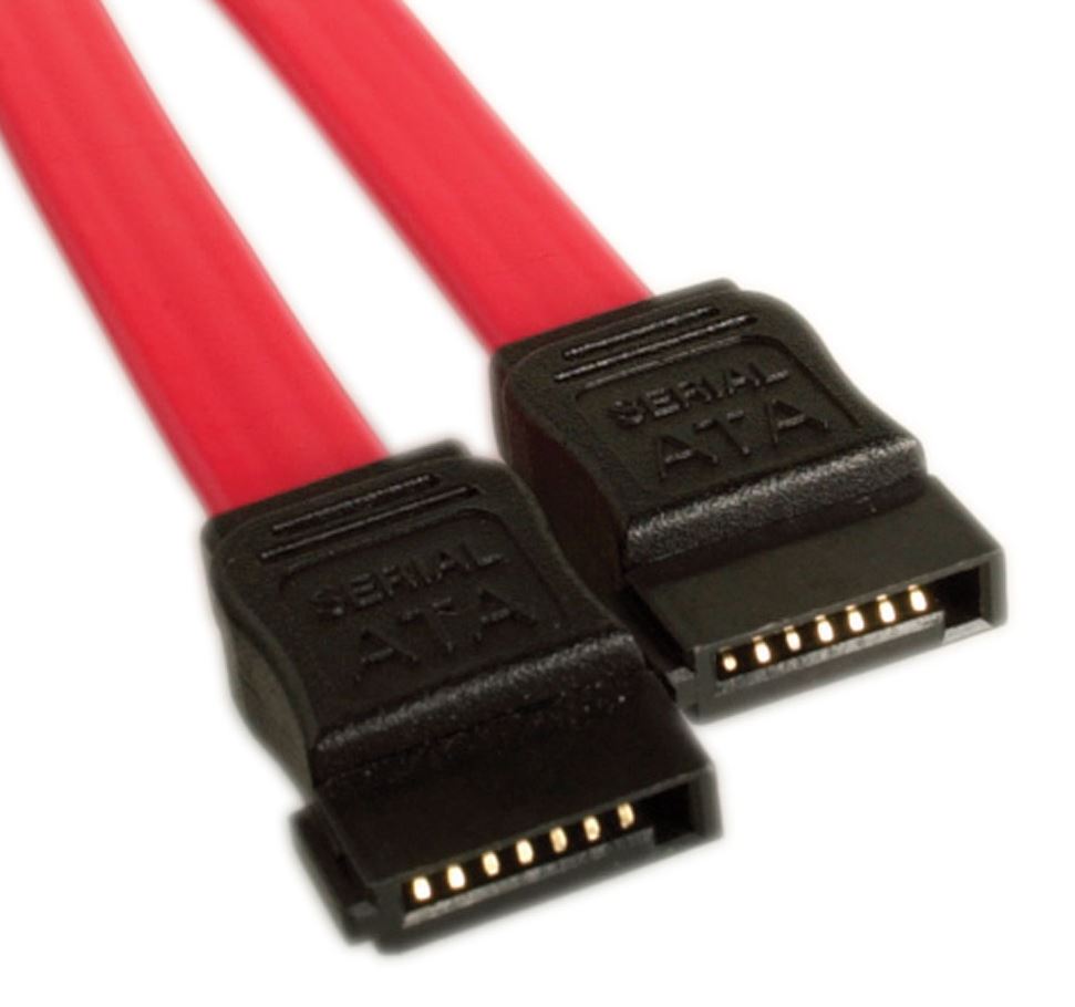 ASTROTEK 180 DEGREE SATA DATA CABLE - RELIABLE CONNECTION