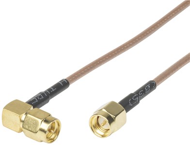 UNSPECIFIED MANUFACTURER 1M SMA COAXIAL CABLE PLUG TO PLUG GOLD PLATED CONNECTORS
