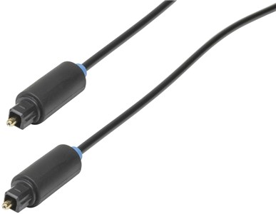 GENERIC/UNSPECIFIED MANUFACTURER 1M TOSLINK FIBRE OPTIC AUDIO CABLE FOR CLEAR HOME THEATRE SOUND