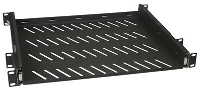 UNSPECIFIED MANUFACTURER 1U BALL BEARING SLIDING RACK SHELF FOR SECURE EQUIPMENT