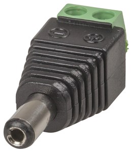 UNSPECIFIED MANUFACTURER 2.1MM DC POWER PLUG WITH EASY SCREW TERMINALS