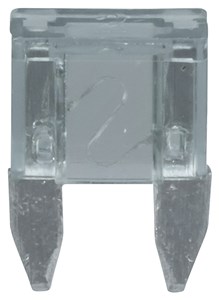 GENERIC 2 AMP AUTOMOTIVE BLADE FUSE - COLOUR CODED CIRCUIT PROTECTION