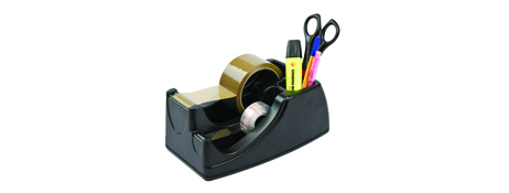 UNSPECIFIED MANUFACTURER HEAVY DUTY 2-IN-1 TAPE DISPENSER WITH STORAGE