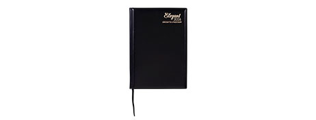 CUMBERLAND BLACK A5 SPIRAL DIARY 2026 - DAILY PLANNER FOR APPOINTMENTS