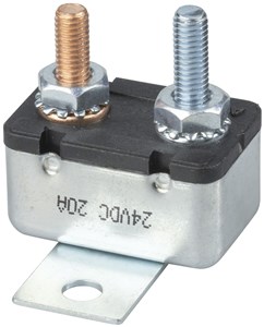 GENERIC/COMPONENT MANUFACTURER 20 AMP AUTO RESET BOLT DOWN CIRCUIT BREAKER FOR RELIABLE POWER