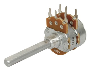 UNSPECIFIED MANUFACTURER FULL SIZE 24MM POTENTIOMETER - IMPERIAL SHAFT & BUSHINGS