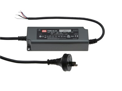MW 24V 40W LED POWER SUPPLY WITH PWM DIMMING - RELIABLE POWER