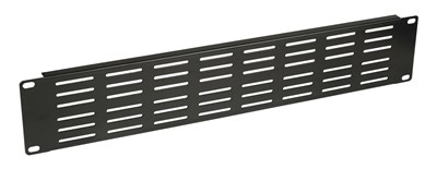 GENERIC/UNSPECIFIED MANUFACTURER 2U VENTED METAL RACK ENCLOSURE PANEL FOR EQUIPMENT MOUNTING