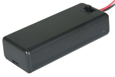 GENERIC COMPONENT 2X AAA BATTERY HOLDER WITH SWITCH & ENCLOSURE - RELIABLE POWER