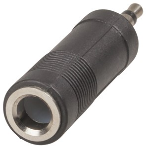 UNSPECIFIED MANUFACTURER 3.5MM MONO TO 6.5MM STEREO ADAPTER FOR AUDIO CONNECTIONS