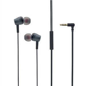 GENERIC/UNSPECIFIED MANUFACTURER WIRED EARPHONES WITH MIC & VOLUME CONTROL - 3.5MM JACK
