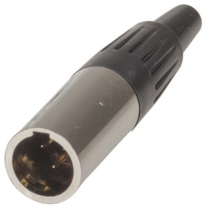 GENERIC/UNSPECIFIED MANUFACTURER 3 PIN LINE MALE MINI XLR CONNECTOR FOR AUDIO REPAIRS