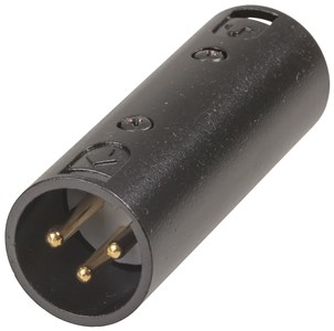 GENERIC/UNSPECIFIED MANUFACTURER 3 PIN XLR PLUG TO PLUG AUDIO CABLE JOINER ADAPTER