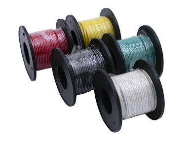 GENERIC/UNSPECIFIED (ASSUMING COMPONENT BRAND IS NOT PROVIDED) 30 GAUGE HOOKUP WIRE 5-PACK (10M ROLLS) - ELECTRONICS PROJECTS