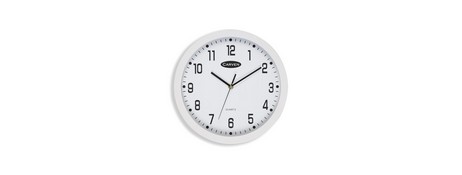 UNSPECIFIED MANUFACTURER LARGE 300MM ANALOGUE WALL CLOCK - CLEAR DISPLAY FOR HOME/OFFICE