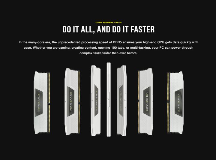 CORSAIR VENGEANCE 32GB DDR5 5200MHZ LAPTOP RAM UPGRADE