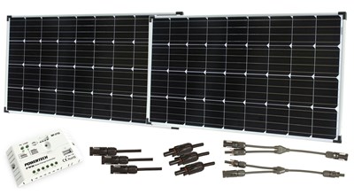 UNSPECIFIED MANUFACTURER PREMIUM 340W RECREATIONAL SOLAR PACKAGE FOR OFF-GRID POWER