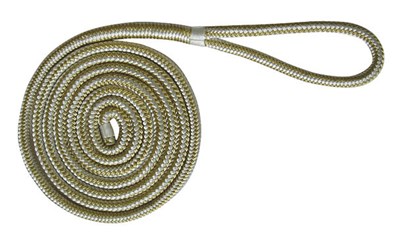 UNSPECIFIED MANUFACTURER HEAVY DUTY WHITE & GOLD FLECKED TIE DOWN STRAP 8M 3600KG