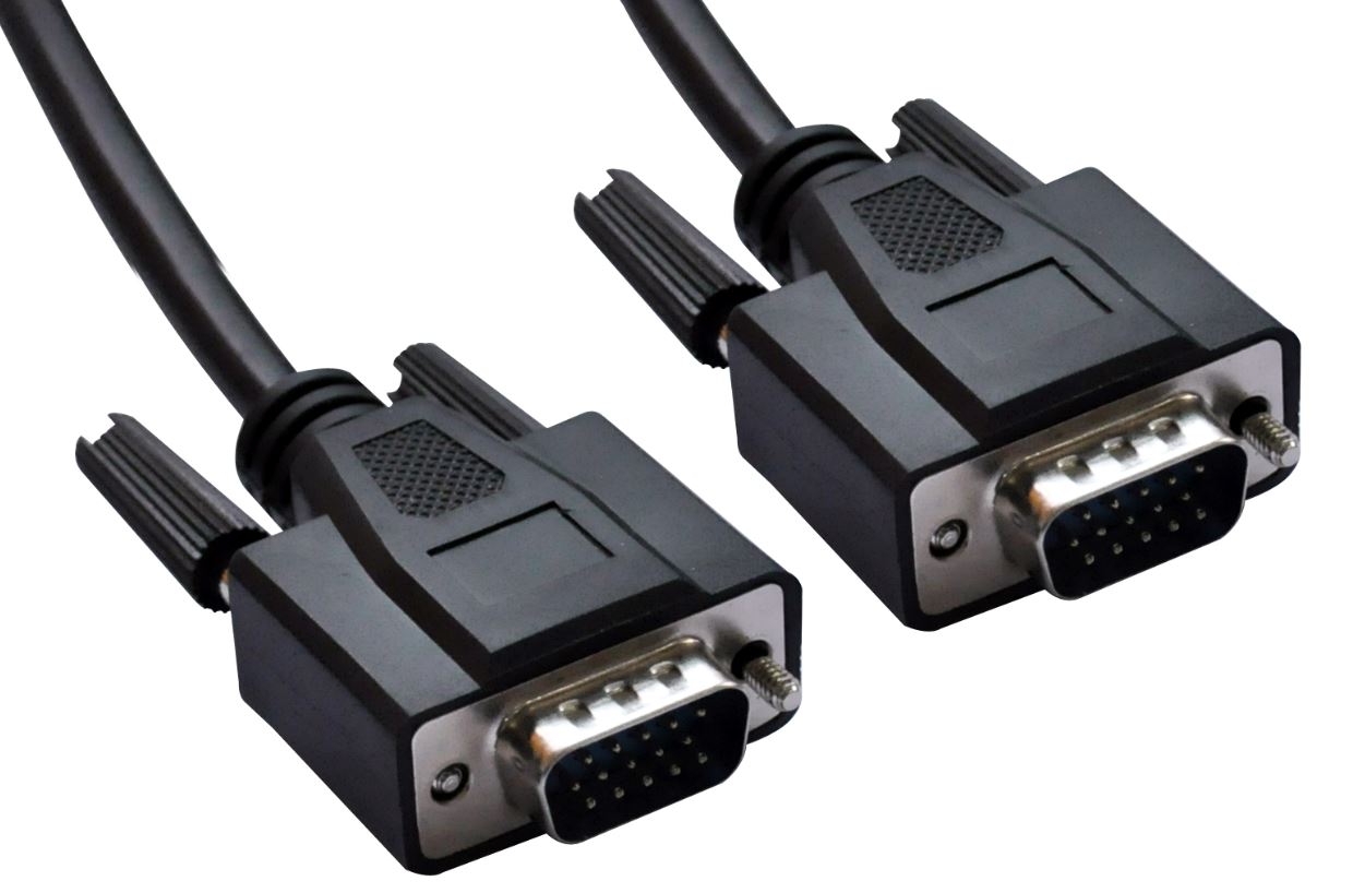 ASTROTEK 3M VGA MALE TO MALE CABLE FOR CLEAR VIDEO SIGNAL
