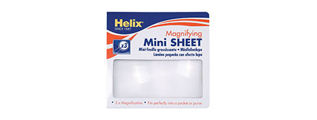 GENERIC MAGNIFICATION TOOLS 3X MAGNIFYING SHEET FOR CLOSE-UP READING & DETAIL WORK