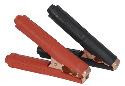 UNSPECIFIED MANUFACTURER HEAVY DUTY 400 AMP CAR BATTERY JUMPER CLIPS FOR RELIABLE STARTS