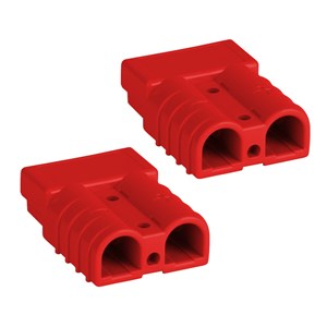 GENERIC/INTERMATEABLE HIGH CURRENT 50A TWIN PACK RED CONNECTORS FOR RELIABLE POWER