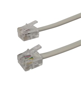 GENERIC/UNSPECIFIED MANUFACTURER 5M RJ12 6P/4C EXTENSION CABLE - RELIABLE PHONE LINE LINK