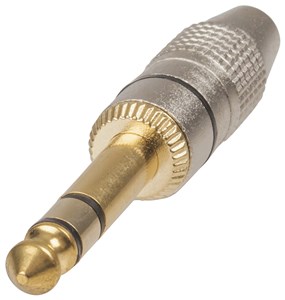 UNSPECIFIED MANUFACTURER PREMIUM 6.5MM STEREO GOLD PLUGS - BEST AUDIO CONNECTION