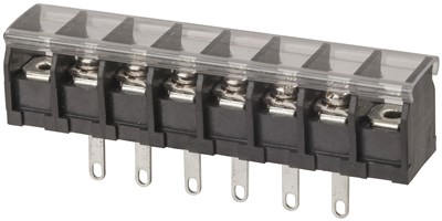 UNSPECIFIED MANUFACTURER 6 WAY TERMINAL BARRIER PANEL WITH CLEAR COVER - SECURE CONNECTIONS